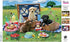 Buffalo Games - Adorable Animals - 300 Large Piece Jigsaw Puzzle - Puppy Park Picnic for Adults