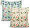 2pcs Cloth Diaper Wet Dry Bags, Waterproof Reusable Wet Bag with 2