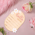 Gosknor Baby Announcement Sign, Wooden Hello World Newborn Welcome Sign Personalized Birth Announcement Board for Baby