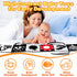 Black and White High Contrast Baby Toys 0-6 Months, Montessori Tummy Time Sensory Crinkle Toys for Newborn Infant