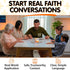 200 Conversation Cards for Christians - Fun Family Game Night, Bible Study, Perfect for Church Groups and Couples