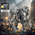 Set 14+ (684 HIGH GODO Black Empire Mech Building Blocks for Adults, Motorized Robot Building Toy with Multiple