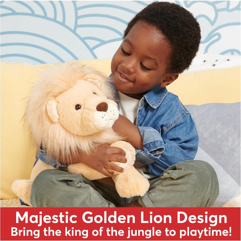 GUND Regis Lion Plush, Stuffed Animal for Ages 1 and Up, Tan/Gold, 12"