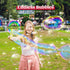 JOYIN Big Bubble Wands Set, 18 Pcs Giant Bubble Maker with Tray, 12" Large, Summer Outdoor Activity Party Favors