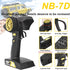 NEEBRC 7 12LED Set, 2.4GHz Channels RC Transmitter with Receiver Built-in Light Control System and Light Radio Remote
