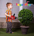 Set Trimmer Power Garden Tools for Kids Battery Operated Toy Leaf Blower, Hedge and Chainsaw Pretend Play for Boys