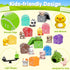 20Pcs Montessori Farm Animals Learning Toys for 1,2,3 Year Old Toddlers | Matching & Sorting Games Gift