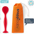 Ergo Brush Diaper Cream Applicator for Baby Bum - Medical-Grade Silicone Diaper Rash Cream Bottom Brush