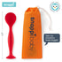 Snappi Baby Ergo Brush Diaper Cream Applicator, Cotton White, Size No Size