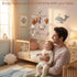 Ceecolia Ocean Life Theme Crib Mobile,Baby Boys Girls Ocean Mobile,Gender Neutral Baby Mobile,Nursery Mobile Soothe