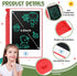 32 Pieces Mini LCD Writing Tablet, 4.5 Inch Educational Erasable Drawing Pad for Preschool Art Toys Birthday Favor