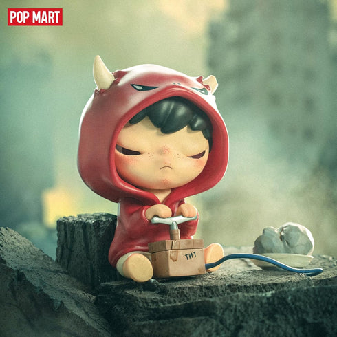 POP MART Hirono Mime Series Blind Box Figures, Random Design Action Figures Collectible Toys for Home Decorations