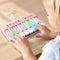iPlay, iLearn Kids Mini Piano Toy W/Rainbow Lights, Toddler Pocket Travel Piano