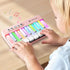 iPlay, iLearn Kids Mini Piano Toy W/Rainbow Lights, Toddler Pocket Travel Piano