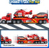 3 4 5 6 7, SpringFlower Extra Large Fire Truck Toys for Boys Girls with Racing Car and Helicopter, Lights, Sounds, Semi