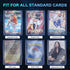 Btlwpy 1000 Cards,3"X4" (500 Sleeves+500 Card Sleeves Clear Loads for Baseball Card Protectors Sleeves for Cards,Hard