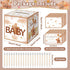 82 Pcs Baby Shower Games, Guess How Many Bears with Game Box, Baby Bottle, Guessing Cards, and Pencils for Gender Reveal