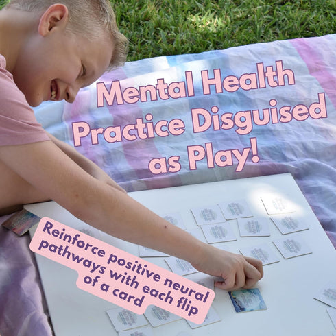 StayCalm Wellness Products Remember Who You are - Positive Affirmations Memory Matching Game | Therapy Game for School