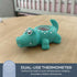 Dreambaby Floating Crocodile Bath Thermometer - Water Temperature Monitoring for Newborns, Infants, Toddlers
