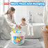 UNEEDE Bath Toy Organizer,2 Gallons Bathtub Toy Storage Organizer,Quick Access Bath Toy Holder For Bathtub,Baby Organizer And Storage,Quick Dry Baby Bath Toy Storage For Tub,Mesh Shower Caddy by UNEEDE