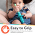 (2-Pack) 3+ Nuby Tube Teether - Baby Teething Toy - Months - Elephant and Giraffe