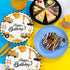 KFJBPB 40 Set 20 Pcs Construction Plates and Napkins Party Supplies, Construction Birthday Party Decorations Disposable