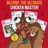 28 13+, Chicken Challengers Card Game Hilarious Strategy for Adults & Teens, Family Game Night, Players, Ages