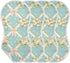 tplaotee 22x11in Vintage Pastel Pink Bows Wildflowers Blue Argyle Shapes Cotton Muslin Baby Burp Cloths Soft Touch Baby