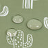 Happy Flute 2pcs Set 10.2x14.4 inches HappyFlute Waterproof Bag - Cactus & Animal Pattern Wet/Dry Bag for Towels