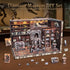 FLYINTOYS 3D Book Nook Kit, DIY Miniature Dollhouse Booknook Kit for Adults and Teens, Wooden Puzzle Bookshelf Crafts