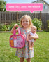 13 Set Set BABESIDE Pcs Baby Doll Accessories with Magic Bottles Diapers Pacifiers and Storage Bag, Baby Doll Feeding