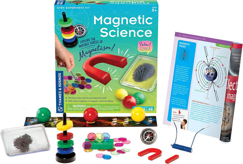 33 8+ 48-Page Thames & Kosmos Magnetic Science | STEM Experiments | Ages | Learn About Earths Magnetic Poles | Discover