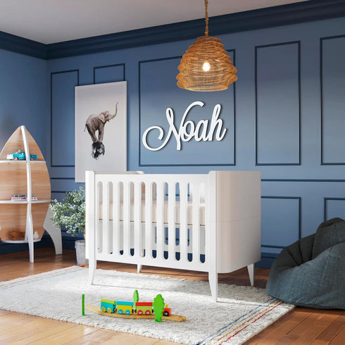 Custom Wooden Name Sign for Nursery - Personalized Wall Decor