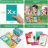 LotFancy 4 in 1 Card Games for Family Game Night, Scavenger Hunt Games for Kids, Indoor Outdoor Activities, Family