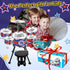 Set Set 5 3 4 5 Toy Drum for Toddlers Upgrade Drums Kit Kids Jazz Drum with Stool, Drums Percussion Musical Instruments