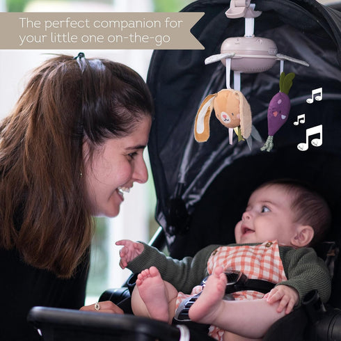 Taf Toys Garden Musical Mobile for Crib with Classical Melodies, Soft Hanging Toys, Promotes Motor Skills & Emotional