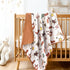 100% 40 36 Inch Breling Western Cowboy Muslin Baby Blankets for Girls Boys, Cotton Crib Blanket for Infant Toddler, x