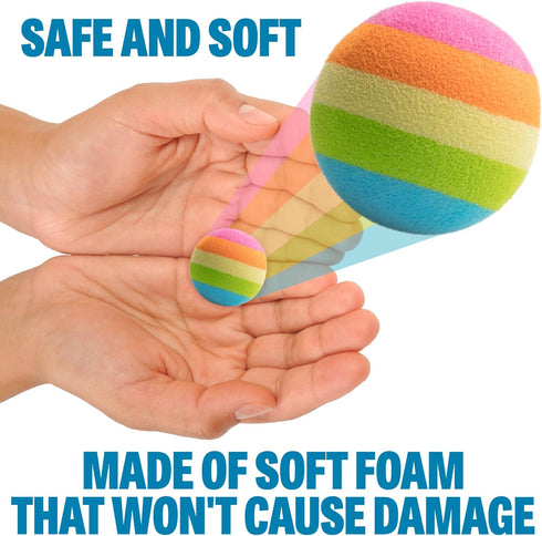 Hog Wild Pooping Unicorn Ball Popper Toy - Includes 4 Soft Foam Balls, Safe for Indoor/Outdoor Play