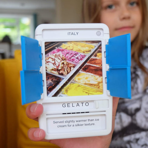 100 PICS Italy Quiz Game - Educational Travel Trivia Flash Card Puzzle Games for Smart Kids, POP08007