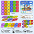 60 Set WMXDU PCS Magnetic Tiles Travel for Kids, Portable Magnetic Building Blocks with Tin Box, Car Rides Airplane