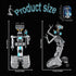 Johnny 5 Robot Building Toys,Movie Short Open Circuit Figures Robot Model Building Kit,Decoration Building Bricks Set for Adults Children(368 PCS)