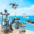 City Police Station STEM Building Set, Compatible with Lego Military Helicopter, Boats, Swat Team, 565 PCS Best Gift