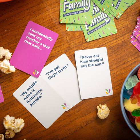 10 DSS Games My Funny Family [Fun Card Game for Kids, Adults, Families | Great for Game Nights and Vacations | Easy
