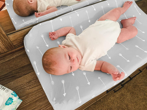 BaeBae Goods 4 Pack Changing Pad Cover Premium Baby Changing Pad Covers Boy or Girl Changing Pad Cover Pure Jersey