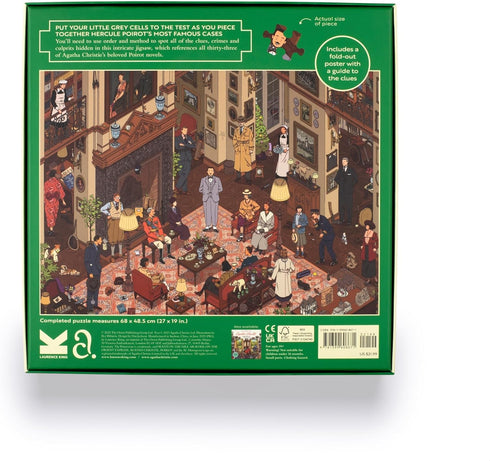 The World of Hercule Poirot 1000 Piece Puzzle