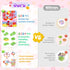 300+PCS 2 3 4 5 6 7 8+ GirlsHome Fabric Flower Bouquets Toys, DIY Flower Making Kit for Kids, Reusable Arts and Crafts