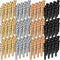 200 Pieces Metal Cribbage Board Pegs 4 Colors Bulk Crib Pegs Fit
