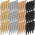 200 Pieces Metal Cribbage Board Pegs 4 Colors Bulk Crib Pegs Fit