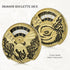 7-in-1 Set Dragon Roulette Spinner Dice DNDND Fidget Spinner Metal DND Dice with Luxurious Gift Box for Dungeons