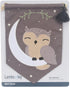 Gray Owl Canvas Nursery Banner - Adorable Wall Hanging